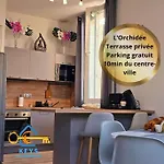 L'orchidée, Proche De La Gare Avec Clim Et Terrasse *