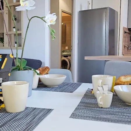 L'orchidee, Proche De La Gare Avec Clim Et Terrasse