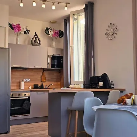 L'orchidee, Proche De La Gare Avec Clim Et Terrasse Narbona