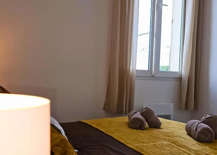 L'orchidee, Proche De La Gare Avec Clim Et Terrasse Apartman
